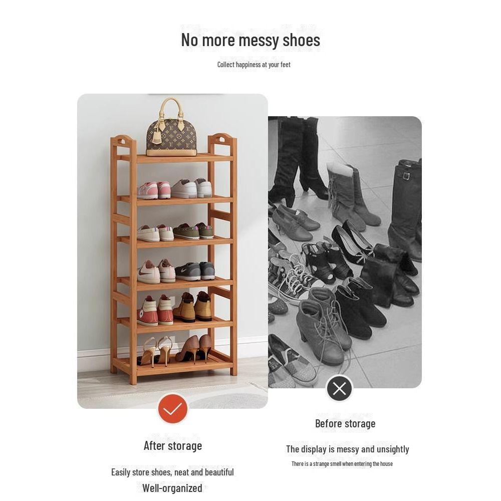 Nanzhu Multi-Layer Dustproof Shoe Rack: Economical Storage for Home, Dorm, or Corridor