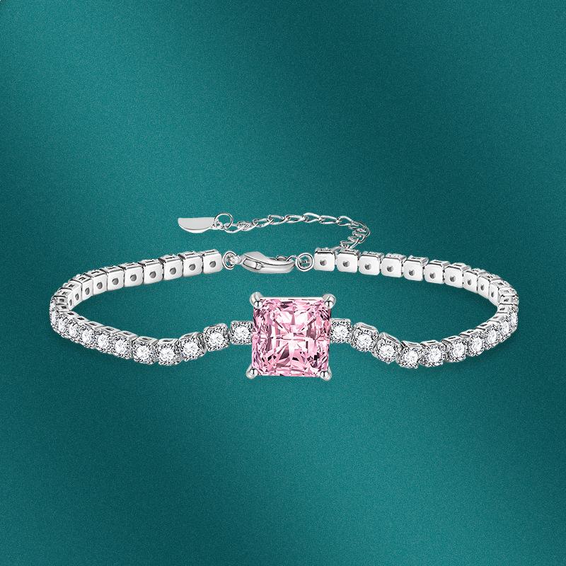 Sace Gems Classic Copper Alloy Zircon Bracelet Ladies Jewelry Wedding Promise Party Gift