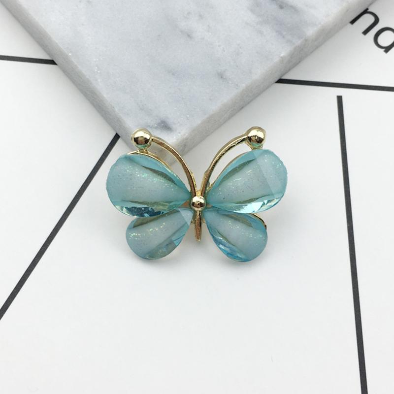 10Pcs/Set Resin Craft Butterfly Flat Bottom Scrapbook Phone Wedding Decor