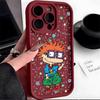 Funny Cartoon R-Rugrats Phone Case For IPhone 16 Pro Max 15 Pro 14 Plus 13 12 11 XR XS Max X 7 8 Plus Soft TPU Back Cover