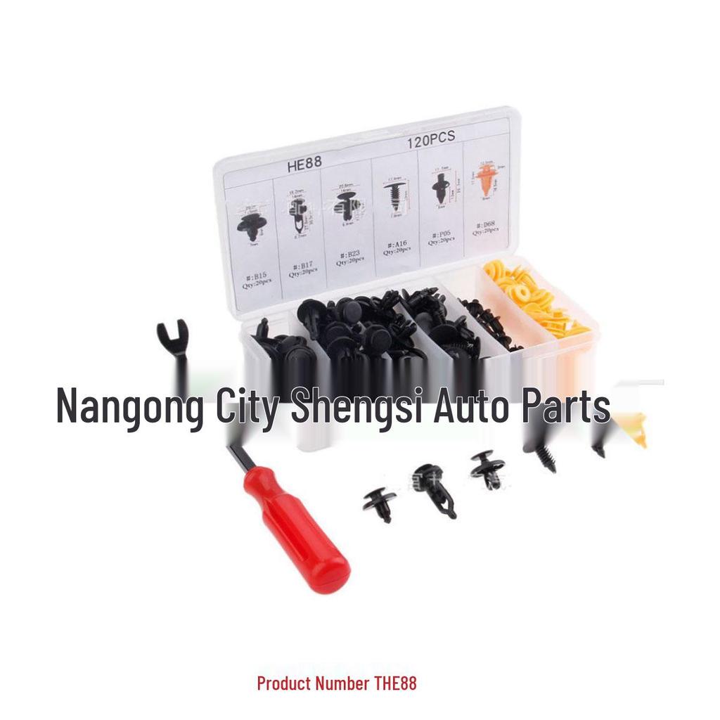 170pcs Car Trim Clips for Toyota, Honda, Buick, BMW - Snap-In Fasteners for Panels and Lining
