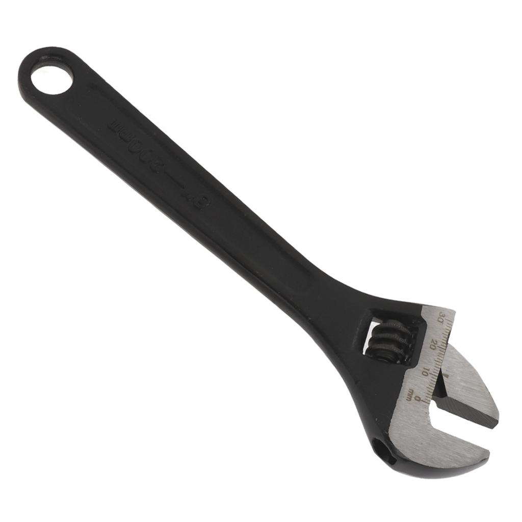 Jaw Adjustable Wrench 45 Steel Larger Knurl Hanging Hole for Professional Home Industrial8in205mm