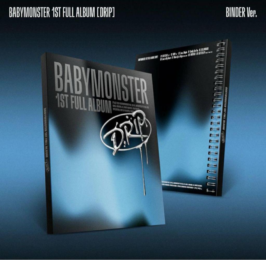 [USED] Babymonster Album DRIP BINDER Ver.