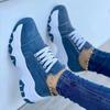 Sneakers Women Shoes 2025 New Pattern Canvas Shoe Casual Women Sport Shoes Flat Lace-Up Adult Zapatillas Mujer