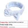 European & American Bow Flannel Hair Band - Wide Edge, Women's Face Wash Headband
