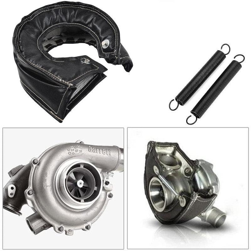 T2 T25 T28 T3 GT28 GT30 GT35 T4 T6 Titanium Turbo Blanket Heat Shield Barrier Charger Cover 5m Exhaust Thermal Header Wrap Tape