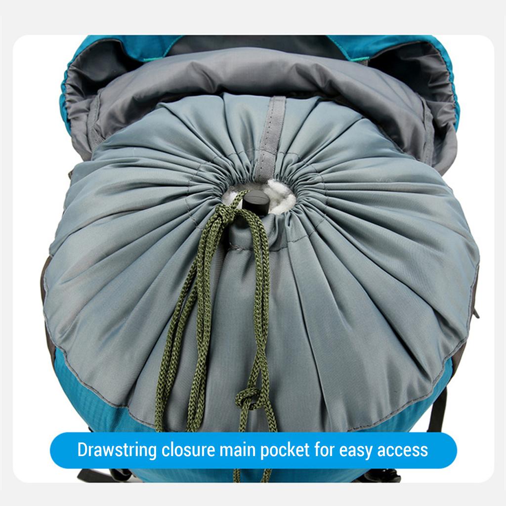 70л Большой вместительный рюкзак для альпинизма Многофункциональный рюкзак для спорта на открытом воздухе Кемпинг Путешествия