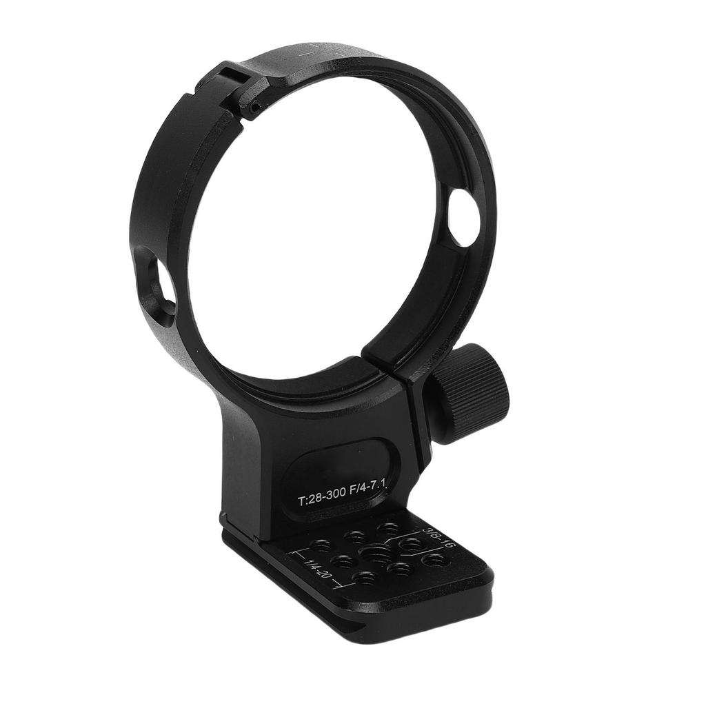 Lens Collar Tripod Mount Ring Fit for Tamron T28 300mm F4 7.1 Lens With Quick Release Plate 1 4in 3 8in Threaded Hole