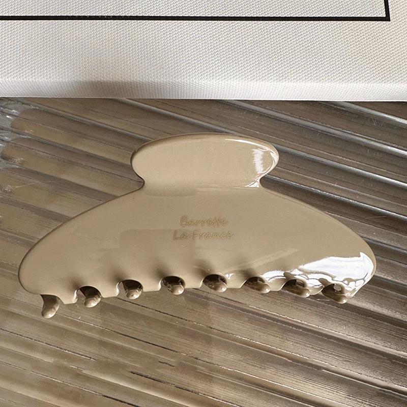 Korean Style Acetate Hair Claw Clip Large Size for Strong Secure Hold Retro Design