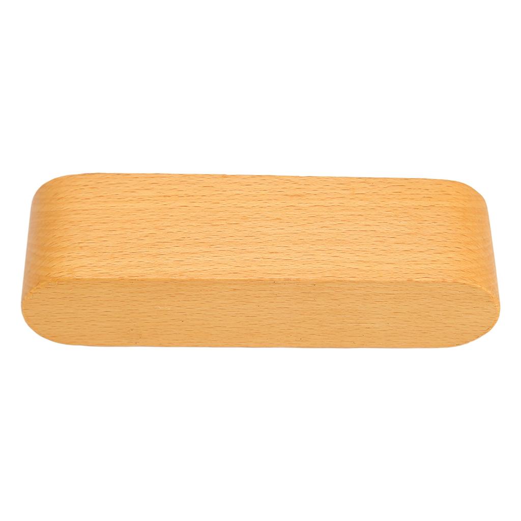 Деревянная настольная визитница с отверстием для ручки, элегантная подставка для образцов духов для салонов красоты