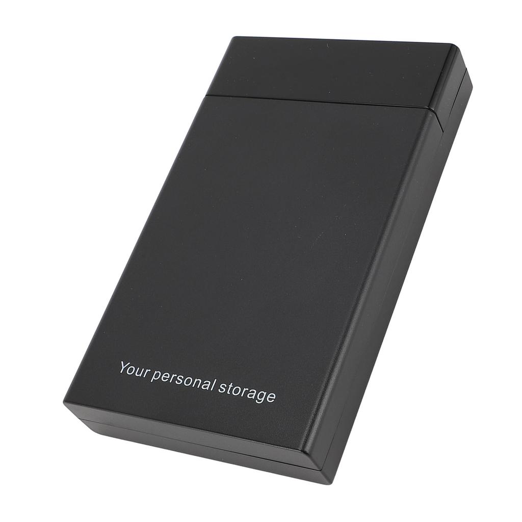 Hard Drive Enclosure 16TB 5Gbps USB3.0 Plug and Play External Hard Drive Enclosure for 2.5 3.5 Inch