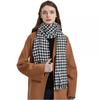 Houndstooth Scarf Women's Autumn Winter British College Scarf Shawl