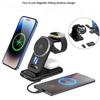 Новое магнитное беспроводное зарядное устройство «четыре в одном» для беспроводной зарядки мобильного телефона с разъемом для часов