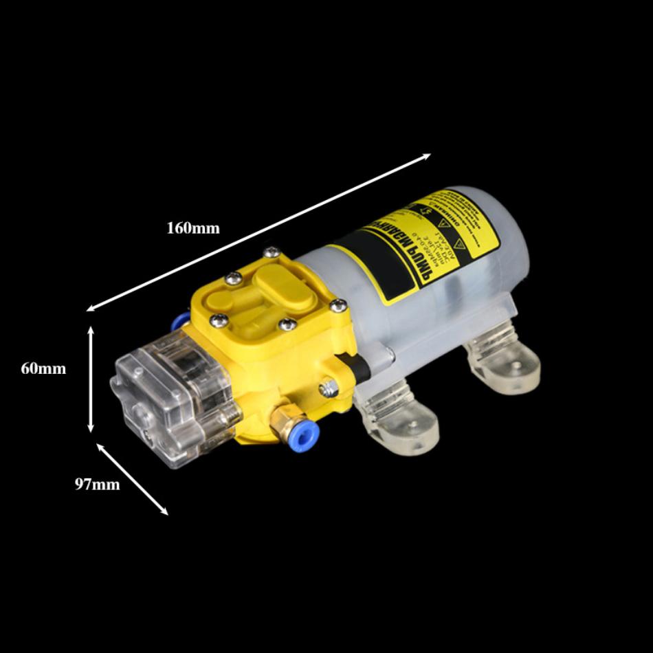 DC12V Agricultural Electric Spray Water Pump Small High-pressure Spraying Pump Self-priming Diaphragm Pump Pesticide Water Pump