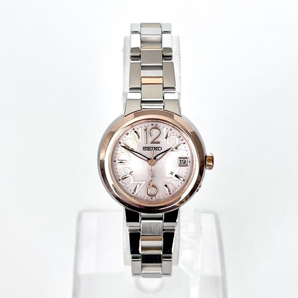 [USED] Seiko Rukia Women's Watch, Working, Radio-Controlled Solar, S2162