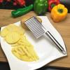 Stainless Steel Potato Wave Slicer Knife Household Vegetable Cutter Potato Cutting French Fries Cutter Kitchen Gadgets