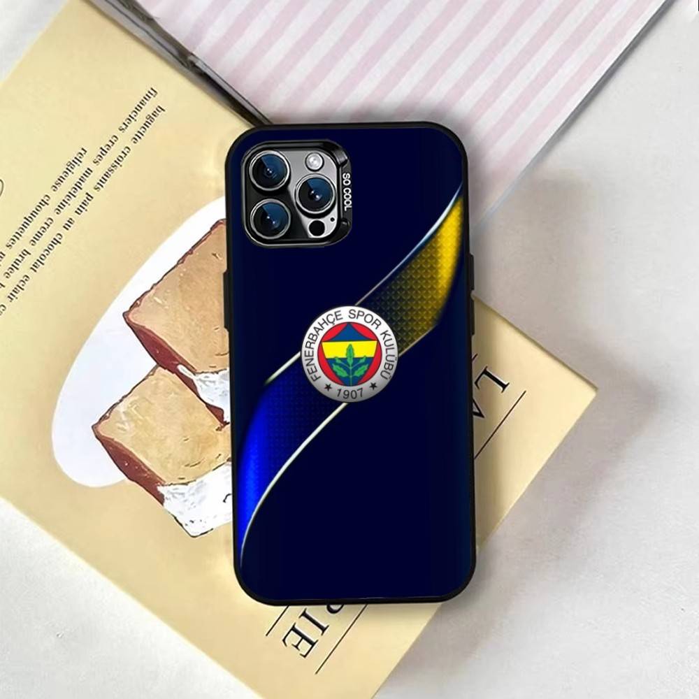 Epc Турция Фенербахче-Е Чехол для телефона для iPhone 17,16,15,14,13,12,11 Plus,Pro Max,XS,Цветной Серебристый Чехол для телефона Funda Cover