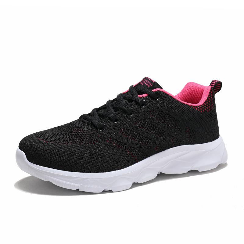 Summer new men's running shoes breathable soft sole lightweight shock-absorbing sports shoes couple shoes spot others none