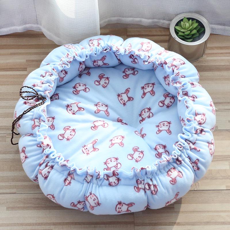 Универсальное гнездо для питомца: Подушка среднего и большого размера в форме тыквы для кошек и собак