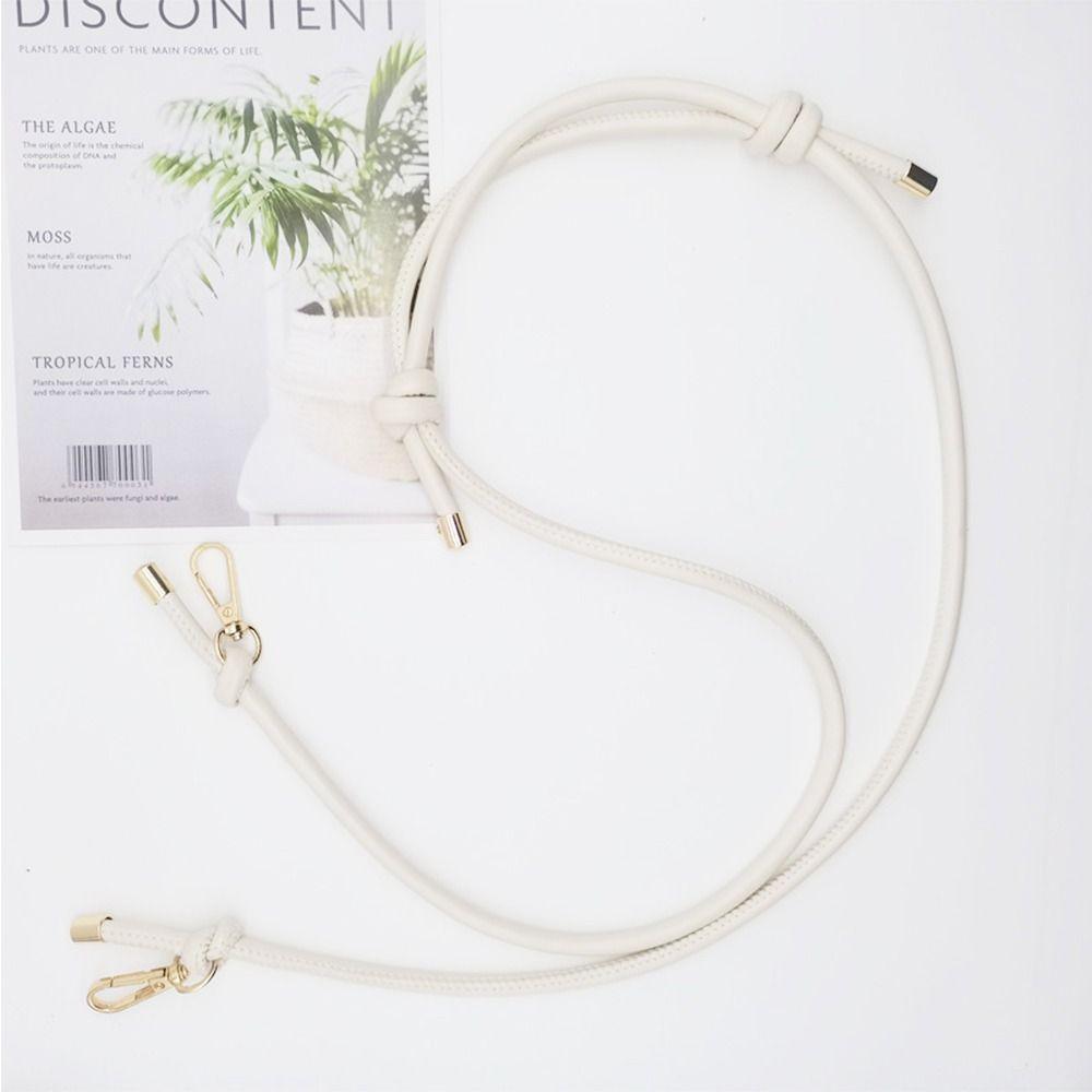 PU Leather Adjustable Shoulder Strap Solid Color Replacement Belt  Handbag Belt Replacement