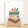 Painting Wall Pictures Kids Room Decor Bear Fox Lion Owl Raccoon Tent Dream Quotes Nordic S And Prints Wall Art Canvas