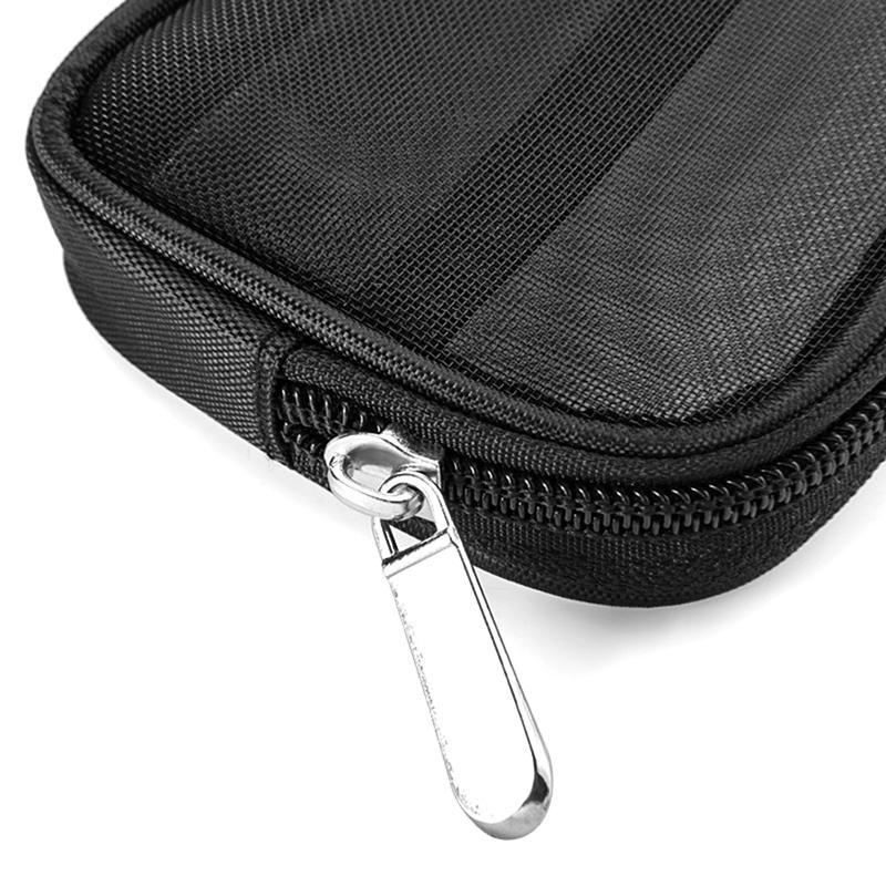 Makeup Brush Travel Case Cosmetic Toiletry Mesh Bag Organizer Beauty Tools