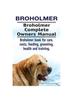 Книга Broholmer. Broholmer Complete Owners Manual. Broholmer Book for Care, Costs, Feeding, Grooming, Health and Training.