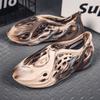 Summer New Camouflage Coconut Hole Sandals Roman Beach Shoes Casual Sandals Male Couple One Piece 2025
