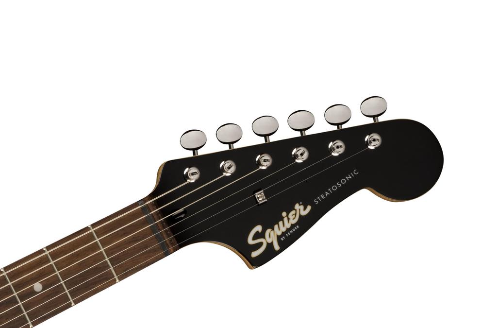 Squier Электрогитара Красный Лавр Strat-O-Sonic
