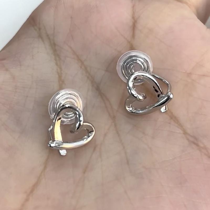 Серьги-клипсы с бантом из циркония для женщин — прокол не требуется, элегантные серьги с балетной лентой