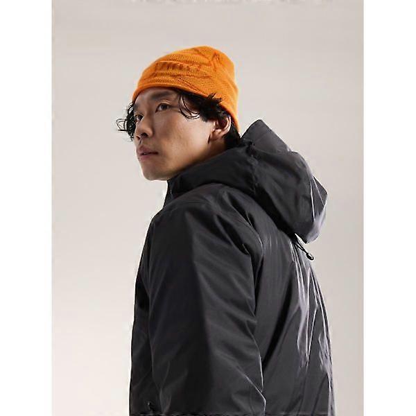 Шапка-бини Arc'teryx Bird Head Синяя Шерсть Мериноса Вязаная Зимняя Шапка Унисекс Синяя