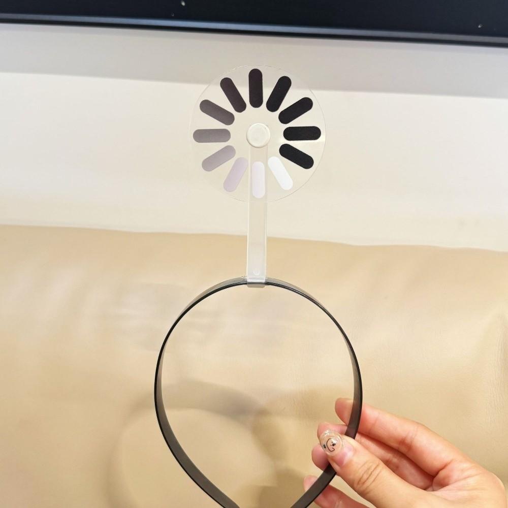 Cute Creative Downtime Hair Clip Moving Rotating Duckbill Clip Brain Loading Headband Party