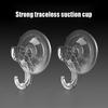 Vacuum Suction Cup Hook Without Punching Vacuum Adhesive Hook Glass Wall Mounted Toilet Bathroom Kitchen No Trace Strong Hook