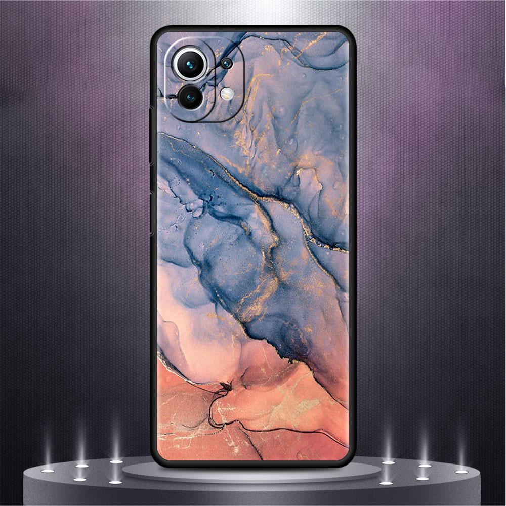 Чехол с мраморным узором 6 для Xiaomi Mi Poco X3 X4 NFC M3 Mi 11 11T 10 T 9 T 12 9 10T Lite, силиконовый чехол для задней панели телефона