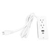 Conference Recessed Power Strip Table Socket Furniture Outlet PD 20W Fast Charging 2 USB Ports 1.5m