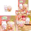 Adorable Peach You Delight Series Plush Magnetic Keychain Couple Bag Charm Gift
