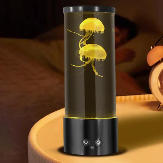 Светодиодная лампа-медуза 17 цветов, свет для аквариума с медузами с пультом дистанционного управления, аквариум 'Фантазия'