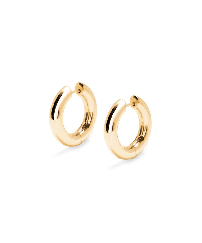 Tacit Lowkey Hoop Earring Gold