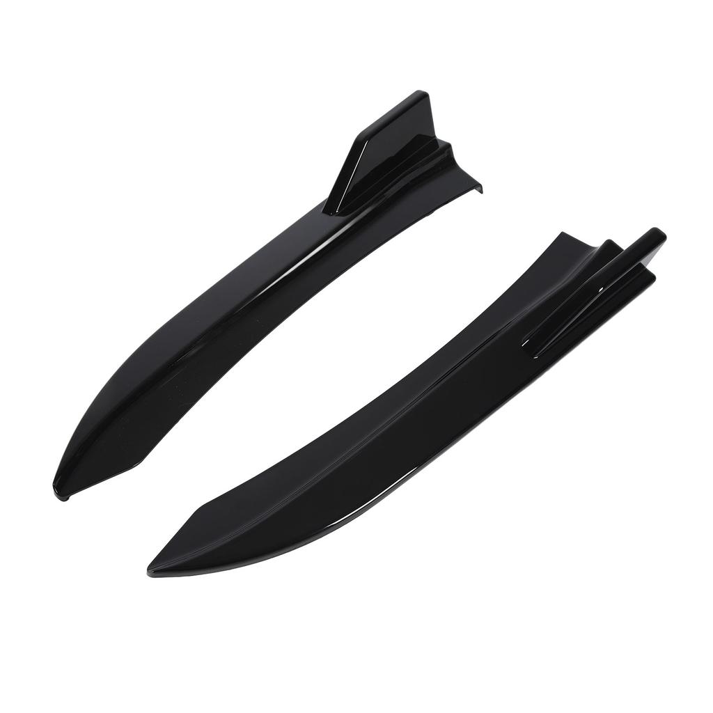 2Pcs Car Rear Bumper Splitter Glossy Black Side Spoiler for 3 Series F30 F31 M Sport 2011 to 2019