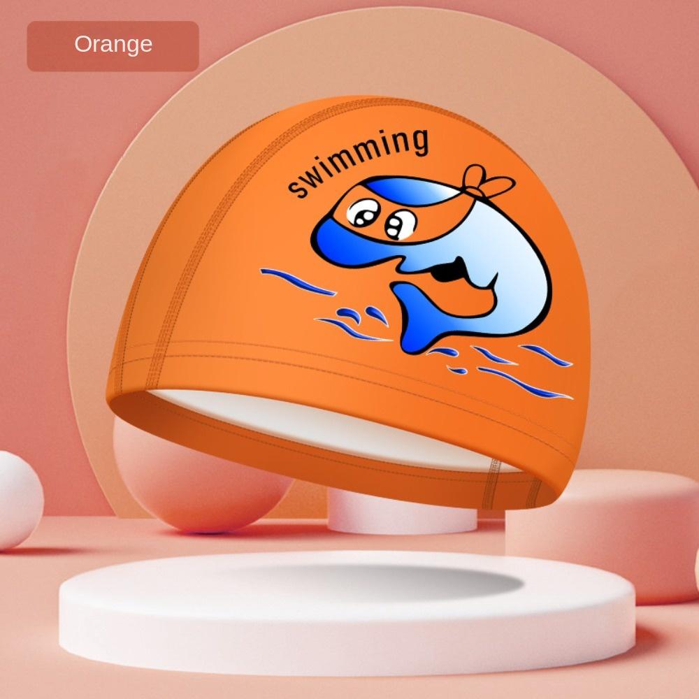 Силиконовые прочные детские шапочки для плавания, водонепроницаемые шапочки для купания в бассейне, шапочки для плавания унисекс