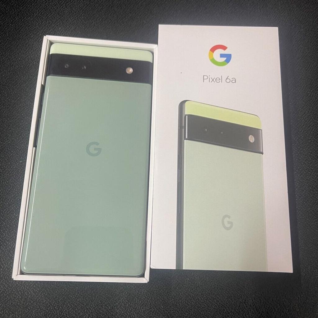 Восстановленный Google Pixel 6a Оригинальный 6 ГБ ОЗУ 128 ГБ ПЗУ 6,1" Разблокированный смартфон