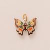 Colorful Hand-Drawn Necklace Pendant DIY Jewelry Charms Necklace Making Connector  Charms Making