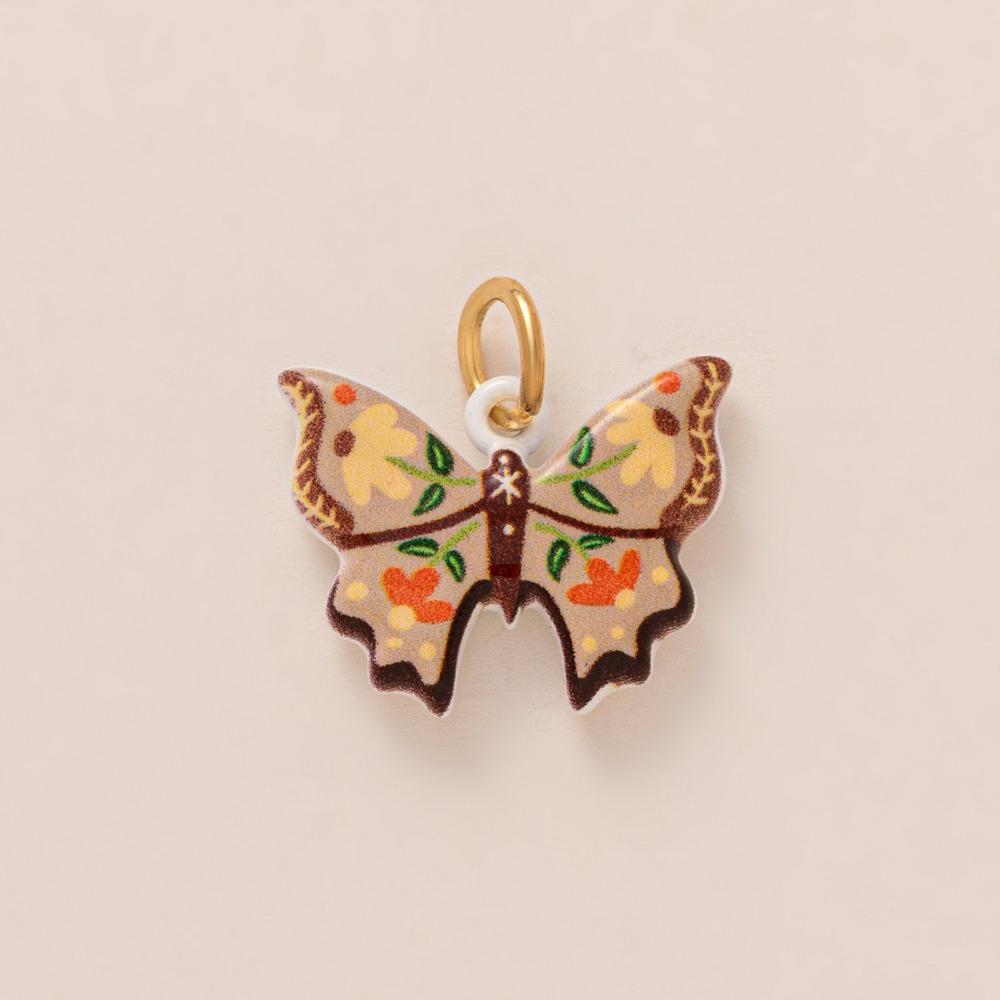 Colorful Hand-Drawn Necklace Pendant DIY Jewelry Charms Necklace Making Connector Charms Making