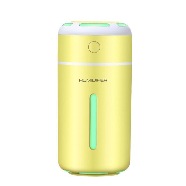 Cup Mini Air Humidifier USB LED Light Aroma Essential Oil Diffuser Air Purifier Freshener Home Car Mist Maker Fogger