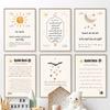 Arabic Alphabet Ayatul Kursi Quran Quotes Islamic Wall Art Canvas Painting Posters And Prints Picture For Baby Kids Room Decor