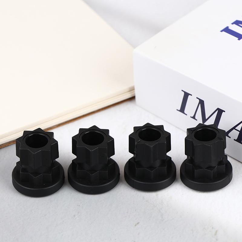 2/4/6Pcs Nylon Rail Adapter Track Mounting Base Track Gear Adapter Kayak Track Mount For Kayak Boat Angler Fishing Rod
