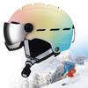Комплект из горнолыжного шлема и защитных очков Скейтборд Скейтбординг Вентиляционные отверстия Сноубординг