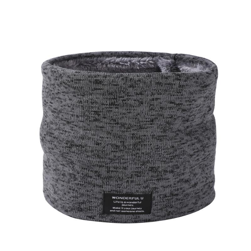 Осенне-зимний теплый шарф мужской уличный ветрозащитный теплый утолщенный чехол для шеи женская маска от холода