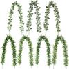 Simulation Rattan Ceiling Decorative Leaves Plastic Fake Flowers Dill Leaves Decorative Scene Layout Home Artificial Plants
