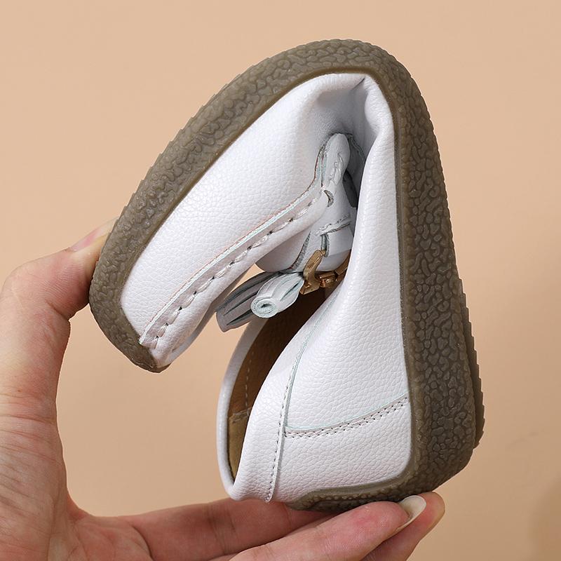 Летние женские мокасины, кожаная обувь для вождения, удобная обувь на плоской подошве, повседневные пенни-лоферы для медсестер, прогулочная минималистичная обувь для беременных для девочек